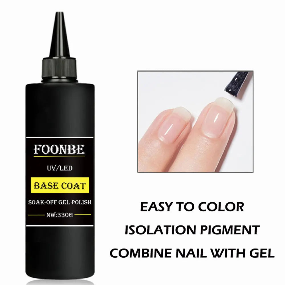 330g Bae Gel Remover Tempered Matte Top Coat Semi-Permanent Varnish UV Soak Off Nail Functional Gel Manicure Pedicure Tools