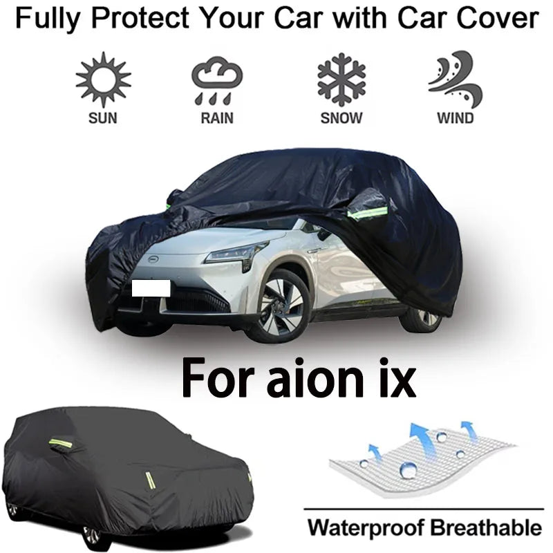 NEW Arrivals Full Car Cover For IX Outdoor Protective Gear-Snowproof, Sunshield, Waterproof and Dustproof Automobile Accessories