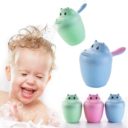 NEW Arrivals Baby Shampoo Durable Kids Shampoo Rinse Rainfall Cup Bath Shower Washing Head Children Bathing Baby Shower Spoons