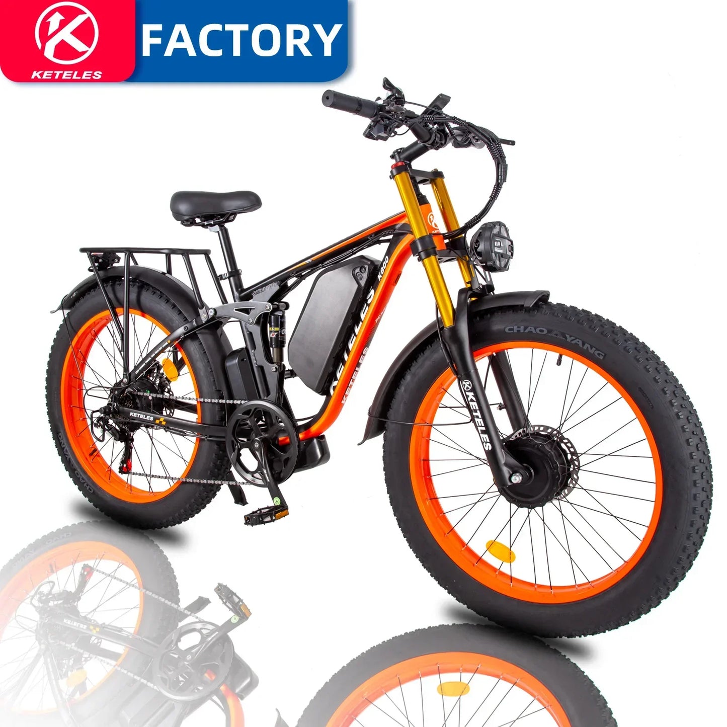 Motorcycle for Adult 2000W Dual Motor 48V 23AH Fat Tire Hydraulic Brake Soft Tail Frame Hydraulic Big Front Fork E-Bike