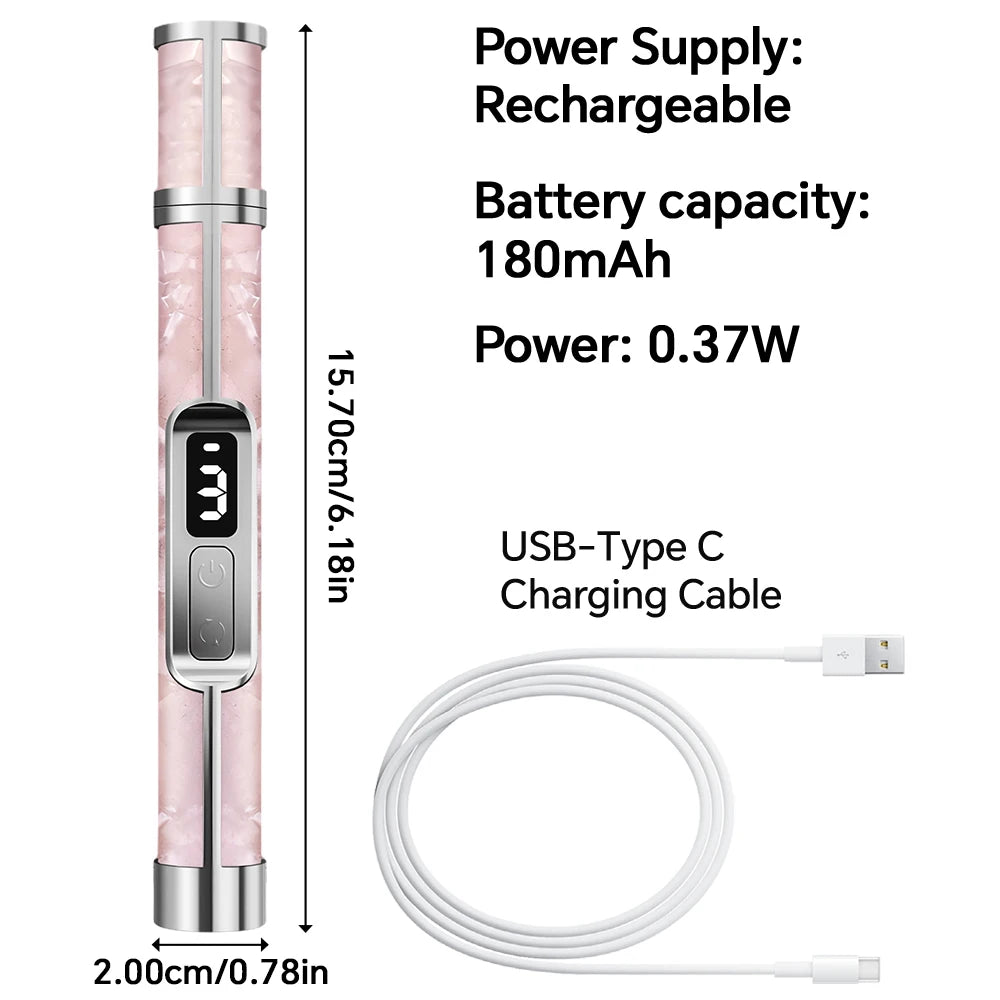 NEW Arrivals Rechargeable Electric Nail Drill Kit with LED Display, Portable Nail File Machine for Acrylic Gel Nails Polishing at Home, Beauty Salon Spa Accessories Cosmetic Supplies