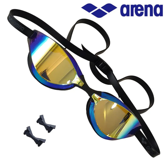 NEW 2PCS Set 3 Colors 100% Original ARENA Professional UV Protection Goggles + Case Adults Racing Goggles Anti-Fog Glasses Waterproof HD Swimming Eyewear Adjustable Swimming Accessories