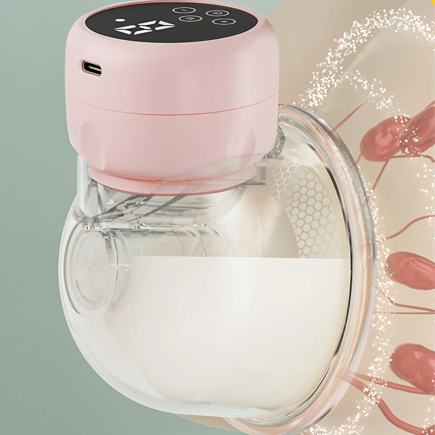 NEW Arrivals USB Charging Wearable Breast Pump Breast Milk Feeding Machine Mother & Baby Supplies Breastfeed  Pump Electric Automatic Home Travel Use Breast Pump