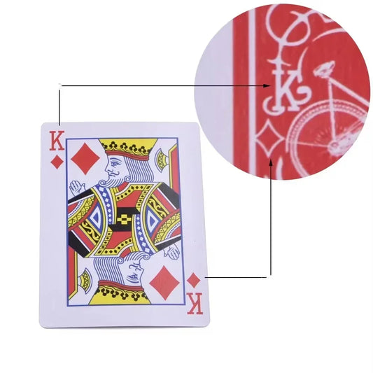NEW Arrivals 5/10/15/20 Packs Set Magic Cards Marked Stripper Deck Playing Cards Poker Magic Tricks Close-Up Street Magic Trick Secret Marked Poker Cards Gambling Accessories
