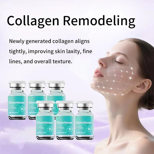 5/15 Bottles Set Glutathione Ampoule Essence 4ml×5 - Deep Moisturizing Facial Serum for Brightening & Firmness Women Skin Care Supplies