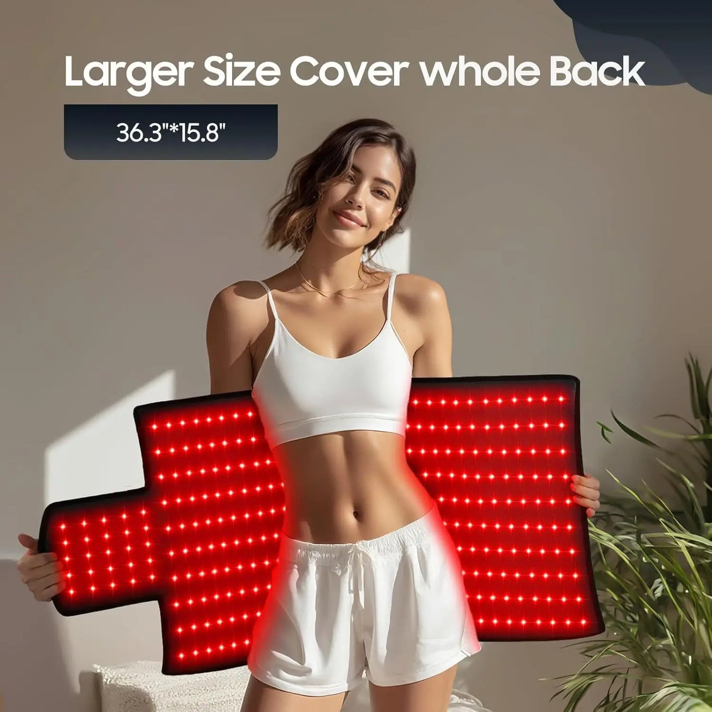 HOT SALE 325/1370/2570pcs LED's Red Light Therapy with Remote Control Infrared Mat 660nm 850nm Red Light Blanket Pad Phototherapy Waist Heating Body Pain Relief Full Body Healing Muscles Back Legs Treatment Machine Health Car
