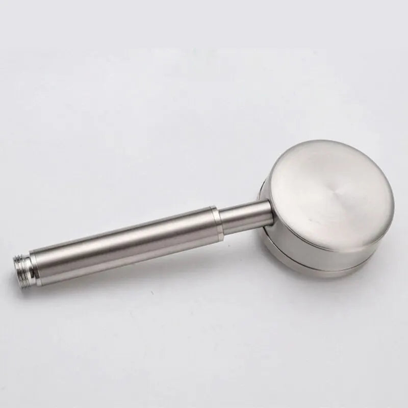 Stainless Steel Bathroom Handheld Shower Head High Pressure Water Saving Sprayer Nozzle Supercharged Rainfall Modes
