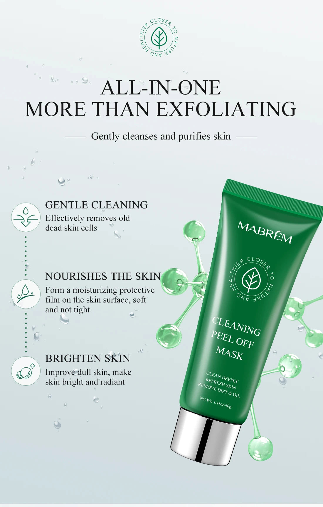 1/3/5/10 PCS Set Deep Cleansing Korean Mask Blackhead Remover Tear Pull Face Masks Moisturizing Oil Control Shrink Pore Improve Rough Skin Mud Mask