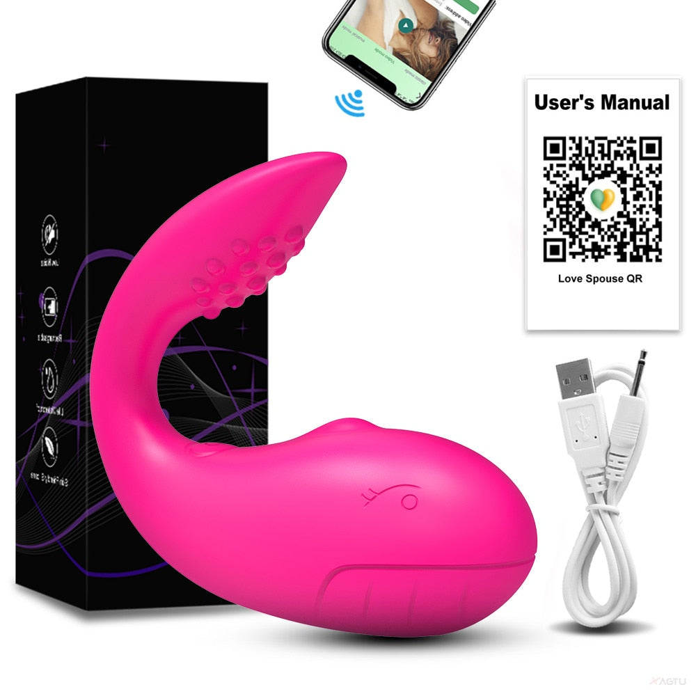 Wireless Bluetooth APP Vibrator for Women Clitoris G Spot Dildo Stimulator Vibrating Love Egg Sex Toys for Adults Female Panties