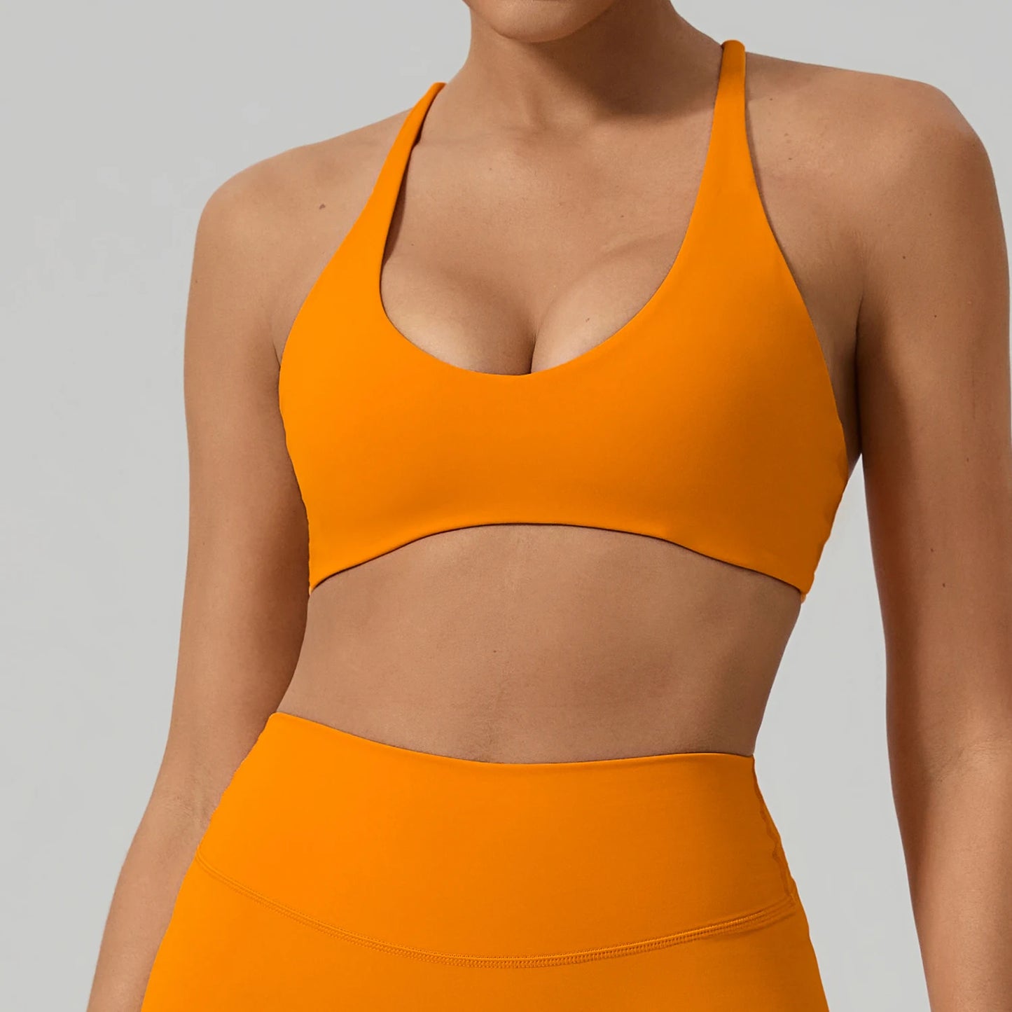 5 Colors S-XL  Gym Sports Bra Women Yoga Bra Crisscross Back Tight Running Pilates Fitness Bralette Breathable Quick Dry Workout Top