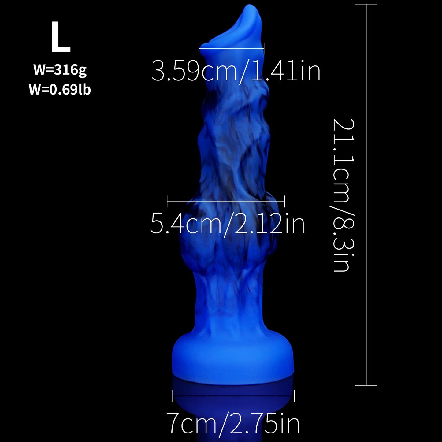 S 29CM-M 32CM- L 38CM Black Huge Dildo Realistic Cock Penis Butt Plug Anal Sex Toys Products For Women Men Cock Masturbator Vaginal Clitoris G-Spot Orgasm Adults 18+ Sex Shop Supplies