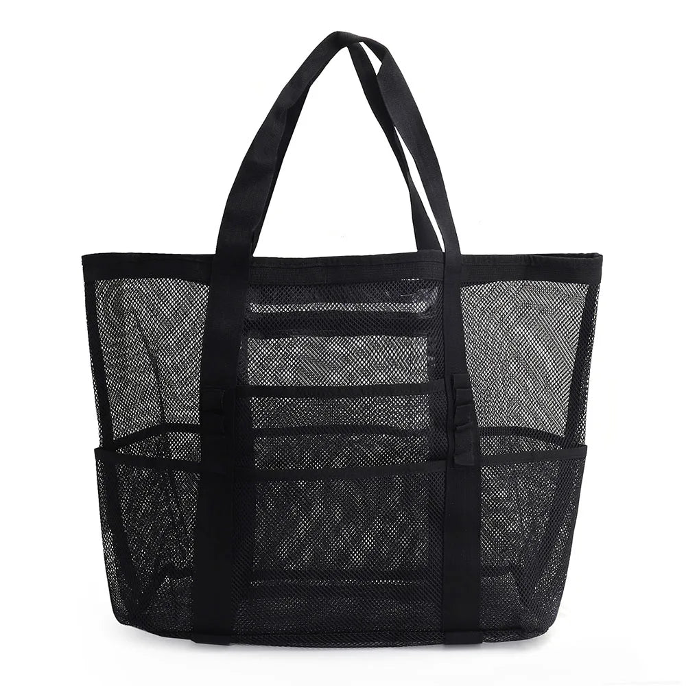 Minimalist Large Capacity Mesh Beach Bag