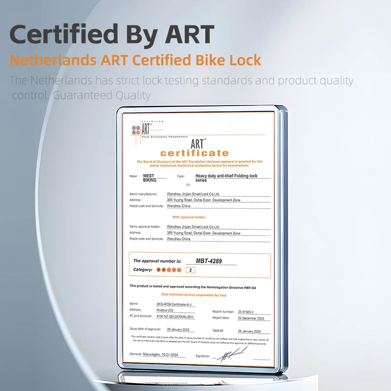 Foldable Bike Lock 3 Key Strong Security Anti-theft Bicycle Lock Heavy Duty Chain Cable Padlock Motorcycle Lock