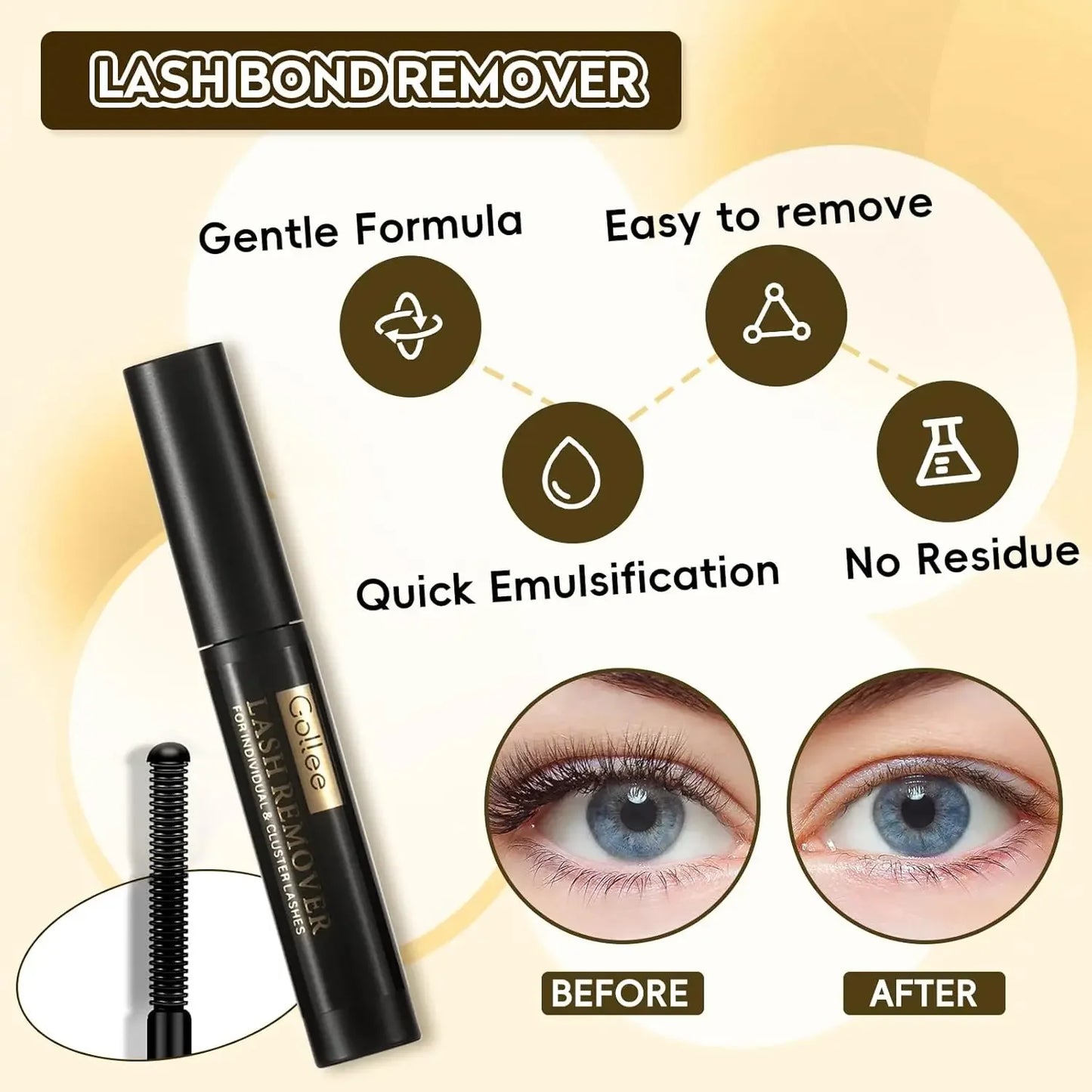 168PCS Set Cluster Lashes Kit 2 in 1 Adhere and Seal Cluster Lashes Adhesive DIY Segment Lashes Cluster Extension Glue Kit Women Cosmetic Sets