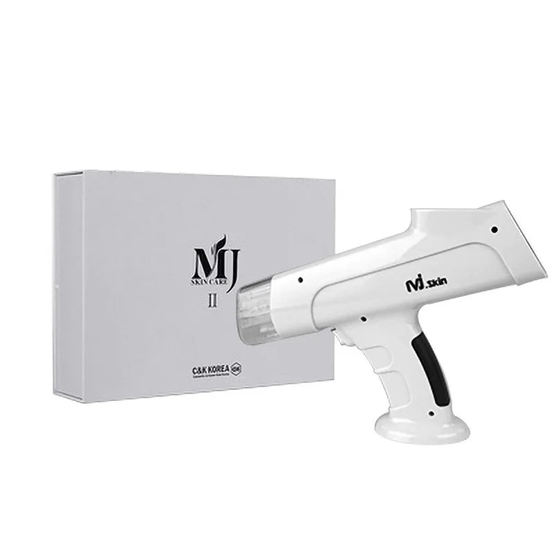 MJ Skin Care Mesotherapy Hyaluronic Injection Electric Gun Hydra Injector Device for Skin Booster Hydration Rejuvenation Wrinkle Removal Whitening Moisture Device UK/EU/AU/US Plug Women Beauty Salon Accessories Skin Care Supp