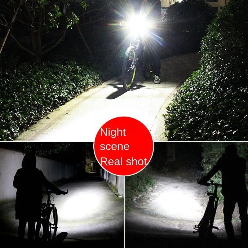 15000LM T6 LED Light Bike/Bicycle/Light Set USB Rechargeable Headlight/Flashlight Waterproof Zoomable Cycling Lamp for Bike