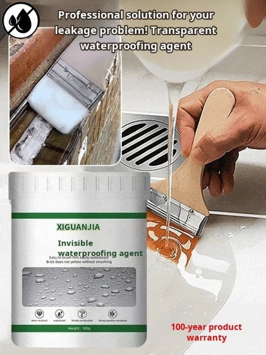 300g Waterproof Paint Don't Smash Brick Tiles Broken Exterior Wall Bathroom Waterproof Glue kitchen Leak Repair Warranty Toilet Waterproof Paint Home Repair Tools