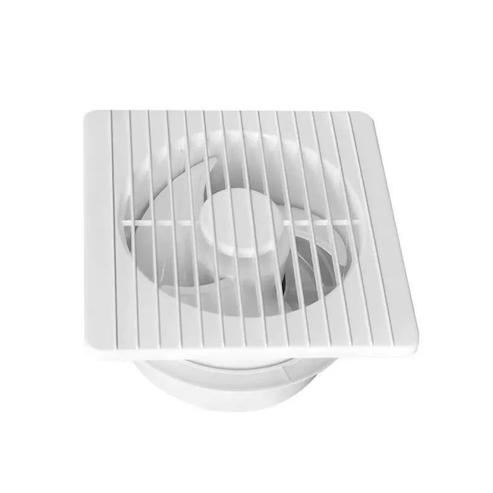 4 Inch Exhaust Fan for Bathroom and Kitchen Use with Compatibility for 10cm and 11cm Round Vent Holes Window Mounting Enabled