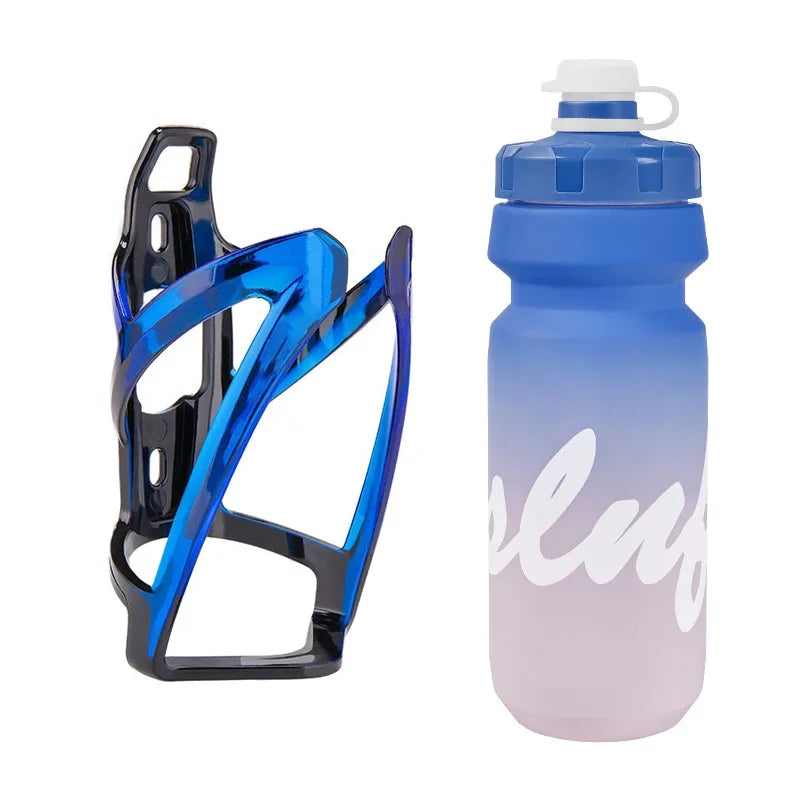 NEW Arrivals 2PCS Set Bike Water Bottle Cage with BPA-Free 800ml/28oz Bike Bottles Bike Water Bottle Holder, Bicycle Cup Holder Cycling Bottle Holder Bicycle Accessories Sports Supplies