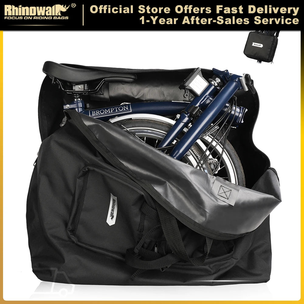 Folding Bike Carry Bag 14-20 Inch For Brompton 3Sixty Foldable Bike Storage Bag Portable Fold Bicycle Carrying Bag