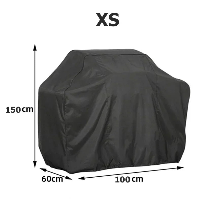 NEW S(80x60CM) XXL(190x17x117CM)  BBQ Grill Barbeque Cover  Anti-Dust Waterproof Weber Heavy Duty Charbroil BBQ Cover Outdoor Rain Protective Barbeque Cover