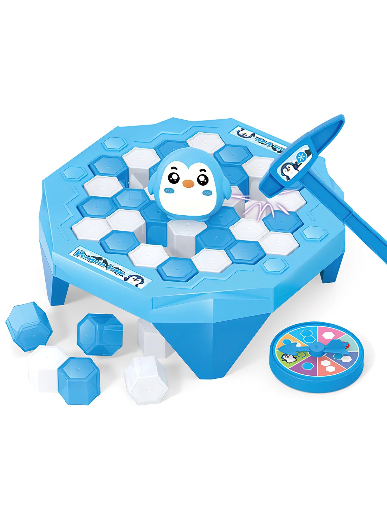 3-6Yrs Old Mini Ice Breaking Penguin Saves Little Penguin Ice Knocking Game Children's Desktop Interactive Competition Parent Child Toys