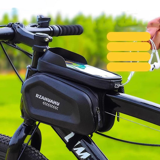 NEW Arrivals Bicycle Bag Waterproof Touch Screen Cycling Bag Top Frame Tube Bag MTB Road Bike Bag Phone Case Bike Accessories