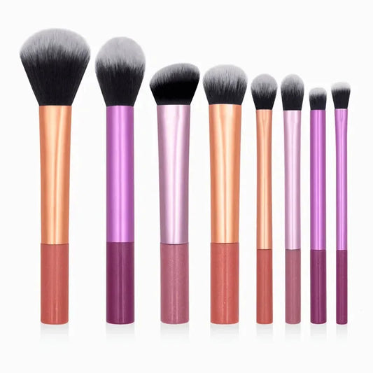 8PCS Makeup Brushes Set For Cosmetic Foundation Powder Blush Eyeshadow Kabuki Blending Make Up Brush Beauty Tool