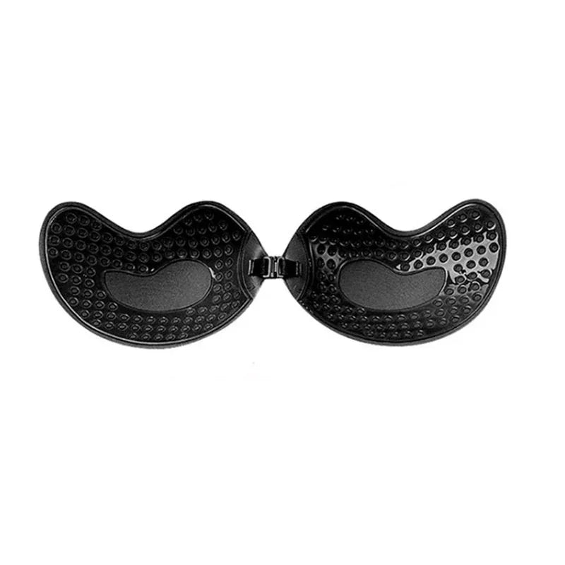2 PCS Set S-XL  Invisible Strapless Adhesive Stick Bra Strapless Push Up Bras Women Lingerie Seamless Silicone Nipple Covers Underwear Accessory Sets