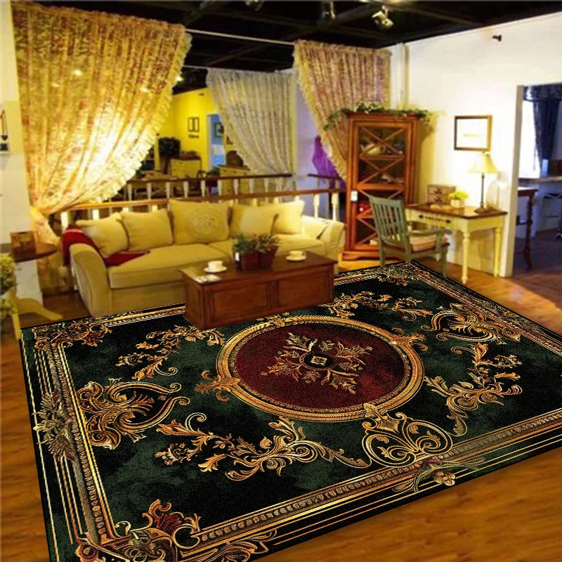 NEW Arrivals 10 Patterns European Light Luxury Carpet Living Room 200x400cm Rug Large Size Decoration Bedroom Persian Carpet Washable  Floor Mat Non-Slip Carpet