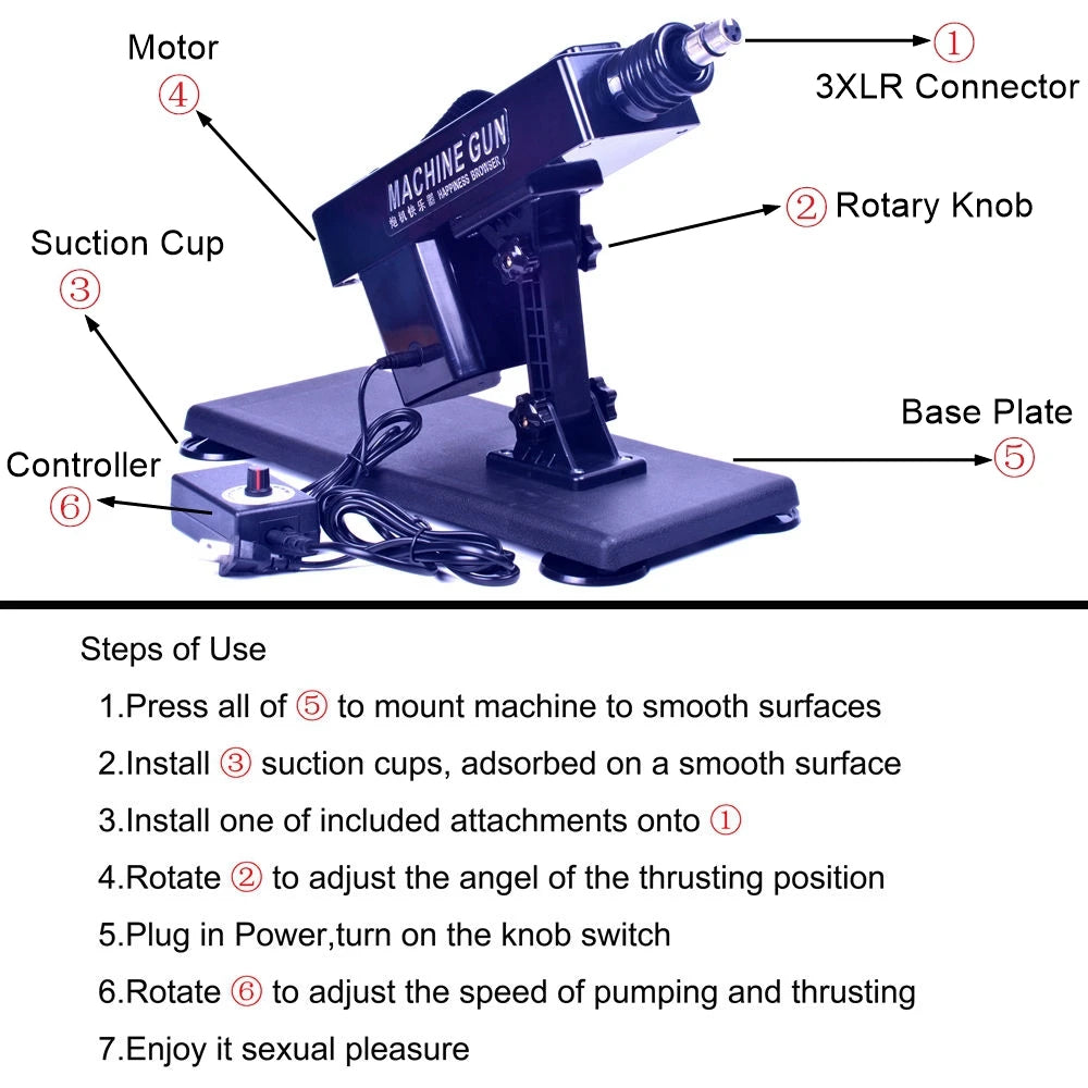 Automatic Sex Machine with Big Dildo for Women Love Machine Masturbation Pumping Gun for Couple Men Sex Toys for women 18+