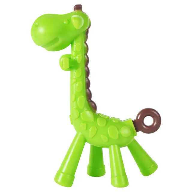 2 PCS Set Baby Medical Silicone Teething Training Toothbrush BPA Free Banana Shape Safe Toddle Teether Chew Toys Teethers Soothe Babies Gums