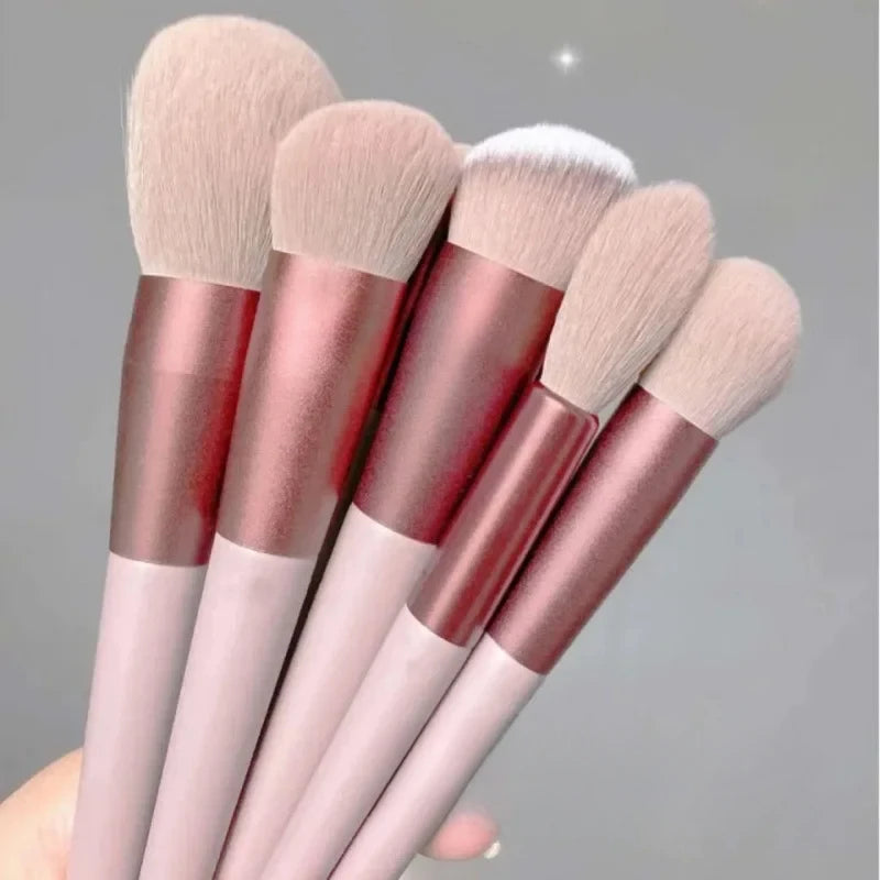 Professional Make-Up Brushes 13 PCS Set 4 Colors Eye Shadow Foundation Women Cosmetic Powder Blush Blending Beauty Make Up Tool