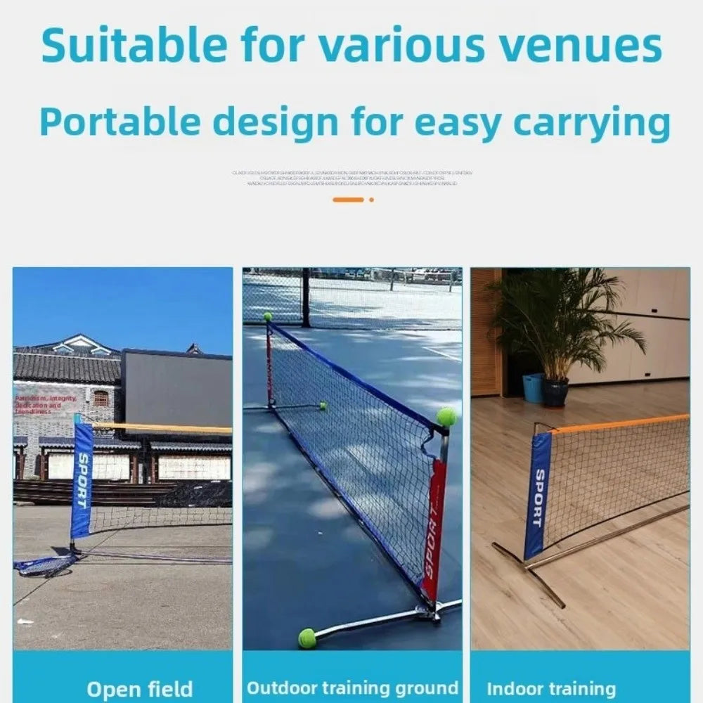 Creative Badminton Tennis Standard Net 3.1 Meters Standard Badminton Net Fine Mesh Simple Sport Equipment Indoor Outdoor