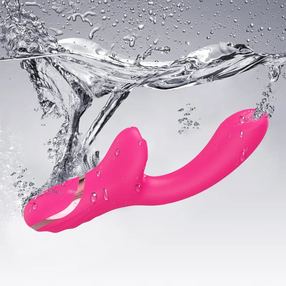 NEW Female Sucking Sucker Vibrator Clitoris Nipple G-spot Tease Dildo Stimulator Vagina Masturbator Adult Sex Toys Products for Women Couples Endless Pleasure Adults Sex Shop Supplies