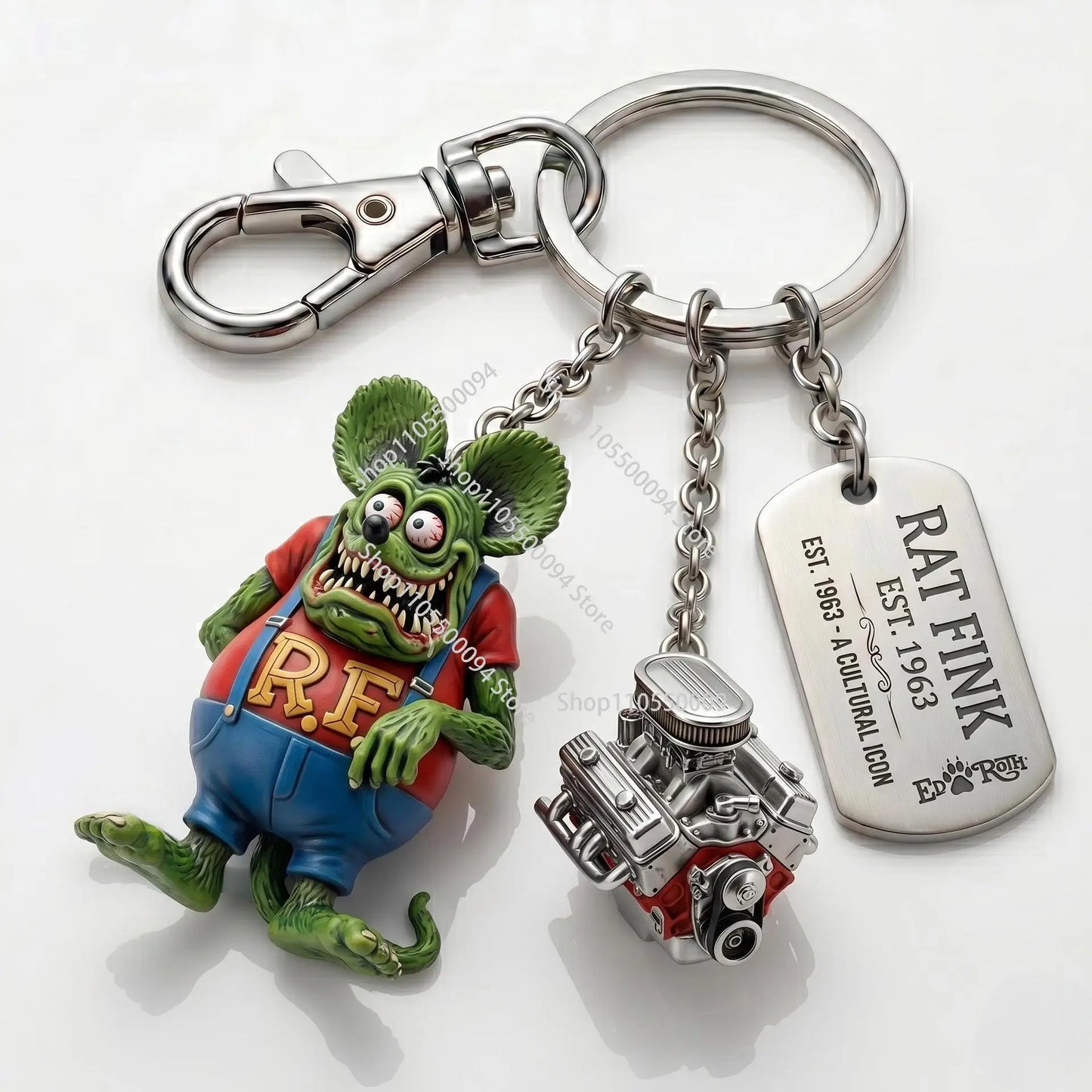 Michael Jackson and Elvis Presley 43rd Anniversary Metal Keychain Michael Jackson Keychain Flag Skull Shaped Personalized Car Trendy Accessories