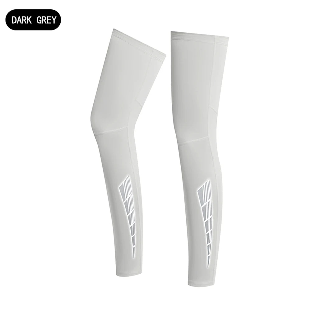 NEW Arrivals 1 Pair Set 3 Colors Sun Protection Leg covers, non-slip, cycling, Ice Silk, Breathable, Quick-Drying Leg Covers, Basketball Sports Knee Pads