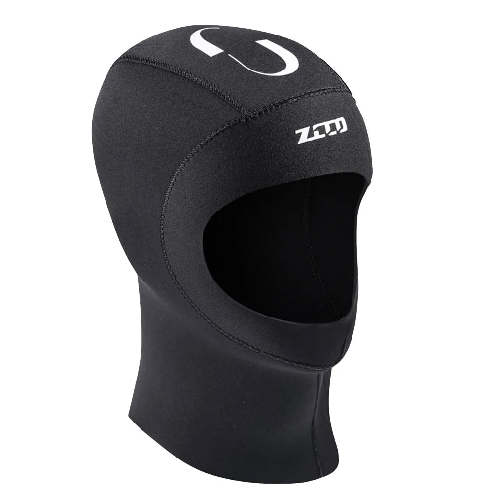3MM Neoprene Professional Scuba Diving Cap Hood Neoprene Protect Hair Swimming Hat With Shoulder Snorkeling Equipment Hat Hood Swim Warm Wetsuit Accessories