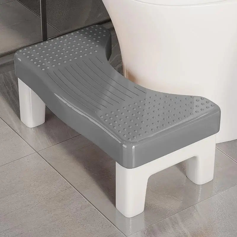 NEW 5 Colors  Sturdy Plastic Toilet Squat Stool Non Slip Surface Stable Legs For Better Bowel Posture Adults Kids Bathroom Accessories