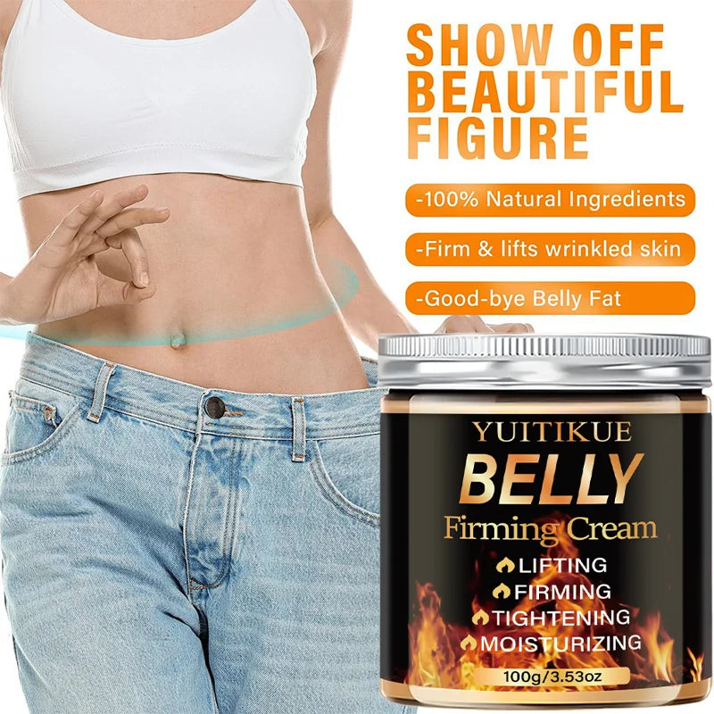 Belly Firming Cream, 100g Lifting Tightening Moisturizing Cream for Tummy Firming & Skin Toning Skin Care Accessories Korean Products