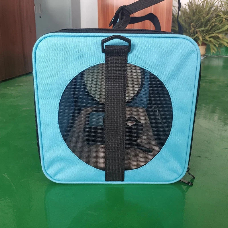 Dog Carrier Bag Soft Side Breathable Backpack Cat Pet Carriers Shoulder Bag Airline Approved Transport For Small Dogs Cats