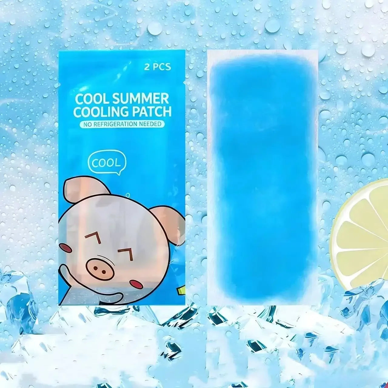 30 PCS Set Long-Lasting Cooling Gel Patches | Non-Woven Fabric, Disposable, Suitable for Outdoor Beach Travel Camping, Hiking Running Cycling Sport Activities Heat Relief Summer Cooling Supplies