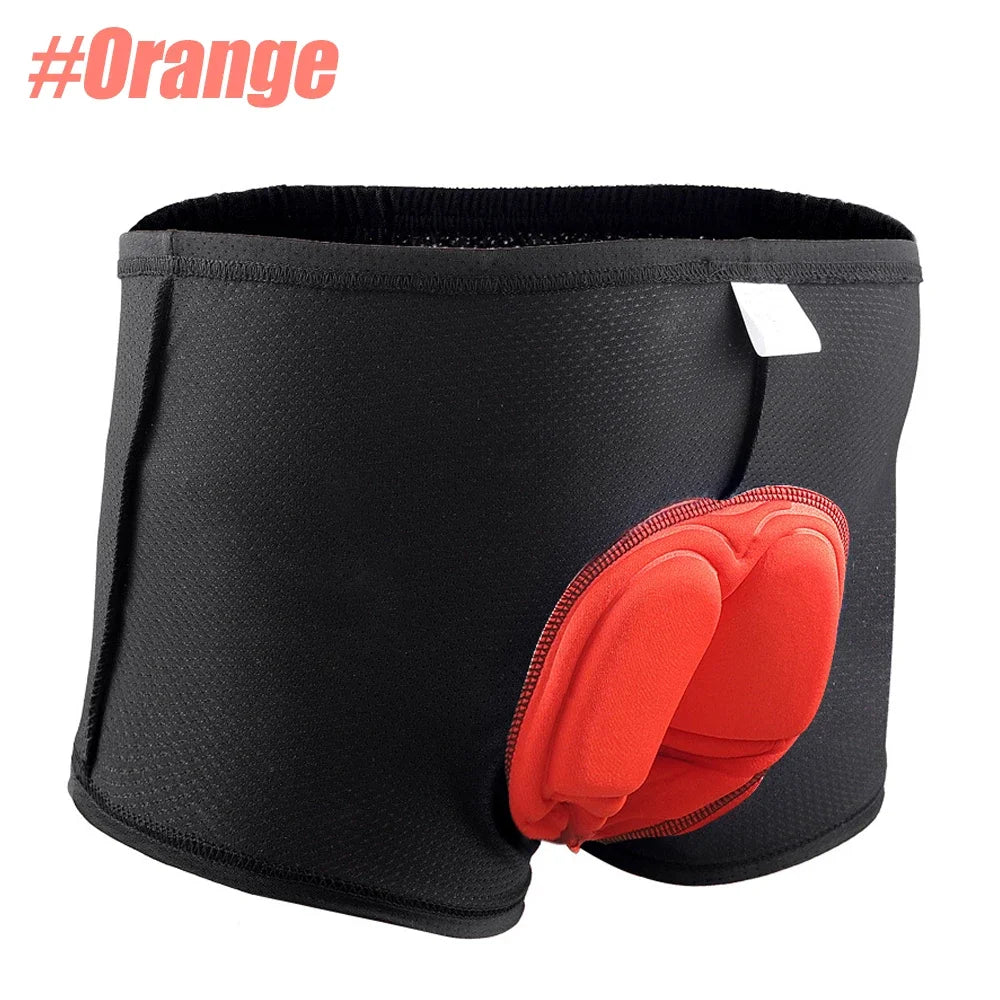 S-3XL Plus Size Cycling Underwear for Men, 4D Gel Padded Bike Bicycle Shorts Cycle Biking Riding Undershorts MTB Mountain Brief Sports Apparel Accessories