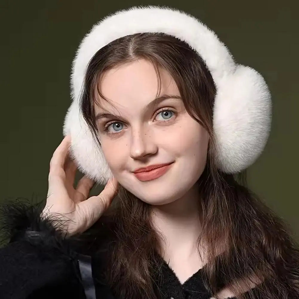 NEW Arrivals 5 Colors Solid Soft Plush Ear Keep Warmer Winter Earmuffs for Women Men Fashion Outdoor Earflap Protection Ear-Muffs Ear Cover