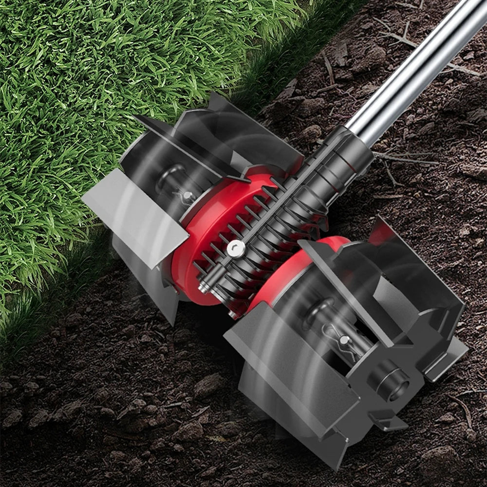 NEW Arrivals Electric Powerful Lawn Mower Accessory Wheels Weeder Wheel Loosening Wheel Deep Tillage Wheel Mower Wheel Straight Blade Slash Blade Garden Supplies