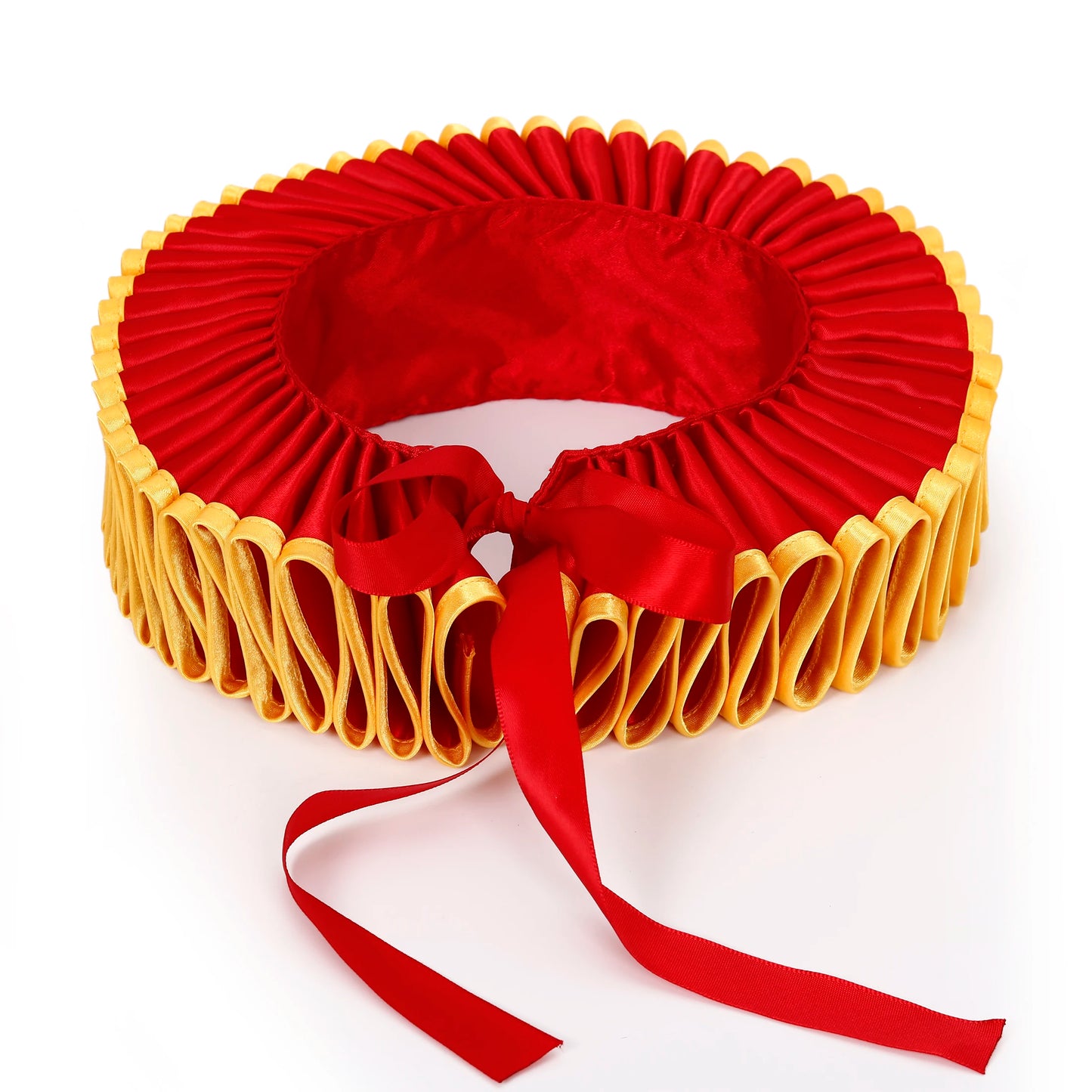 Handmade Shakespeare Literary Collar Victorian Retro Loaf Collar Medieval Queen Elizabeth Accessories