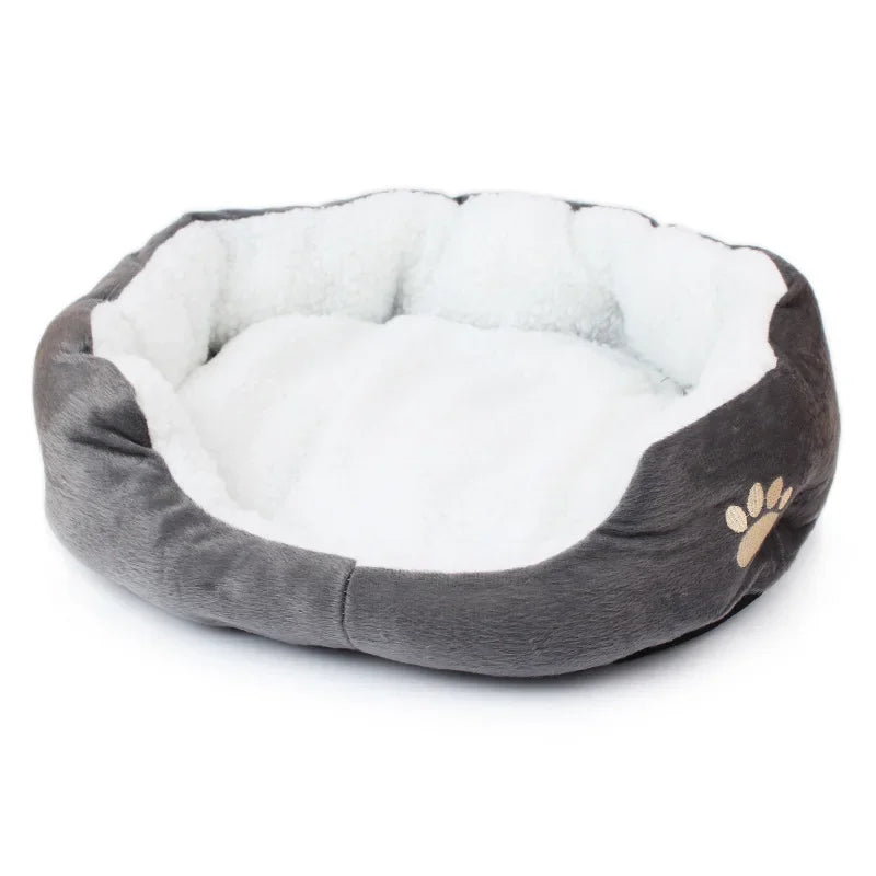 NEW!!!! Lamb Wool Dog Kennel  Than Bear Pet Kennel Mat Supplies Love Pet's New Home