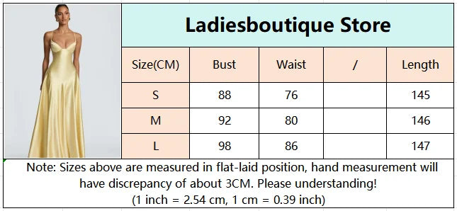 7 Types Mini and Maxi Satin Dress Elegant Satin Bustier Maxi Dress Women Yellow Spaghetti Strap V Neck A-Line Dresses Summer Lady Evening Formal Gowns.