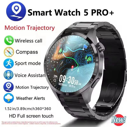 New 8 Colors Men*s Smart Watch 360 * 360 Bluetooth Call Smartwatch AMOLED Screen GPS Multi-Languages Smart Watches NFC Waterproof Smart Watch for Men