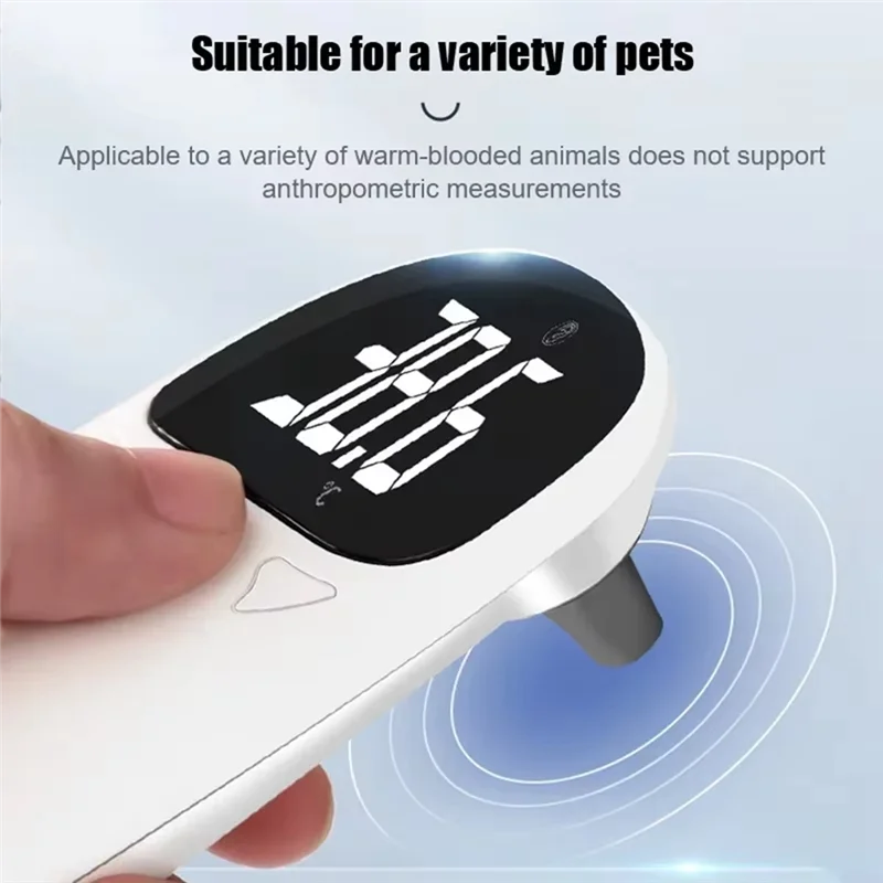 NEW A04G-Dogs Cats Horses Ear Thermometer Animal Thermometer Non-Contact Electronic For Home And Clinic Vet Accessories Pets Heath Care Supplies